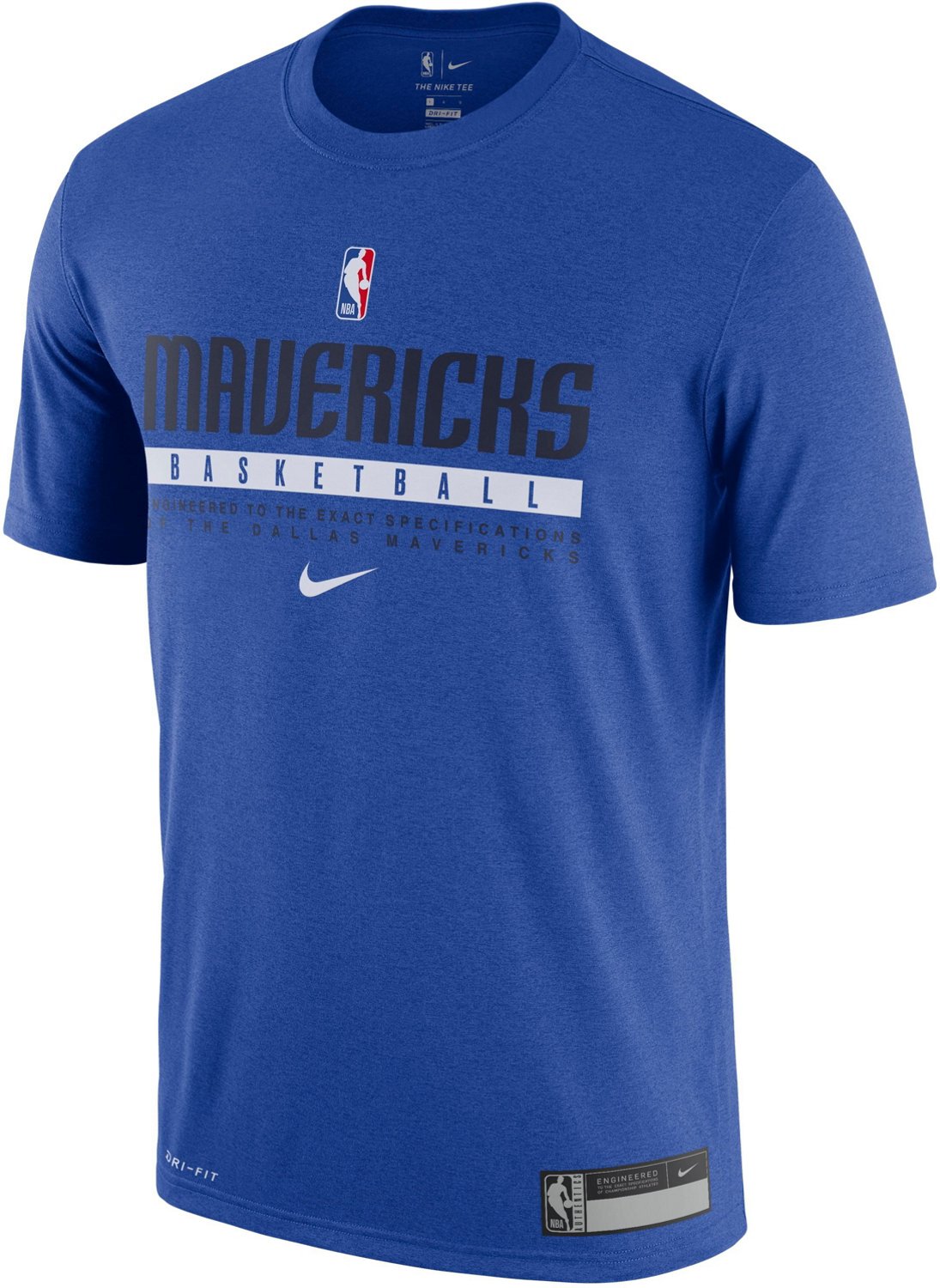 Nike Men's Dallas Mavericks Dri-FIT Practice Graphic T-shirt | Academy