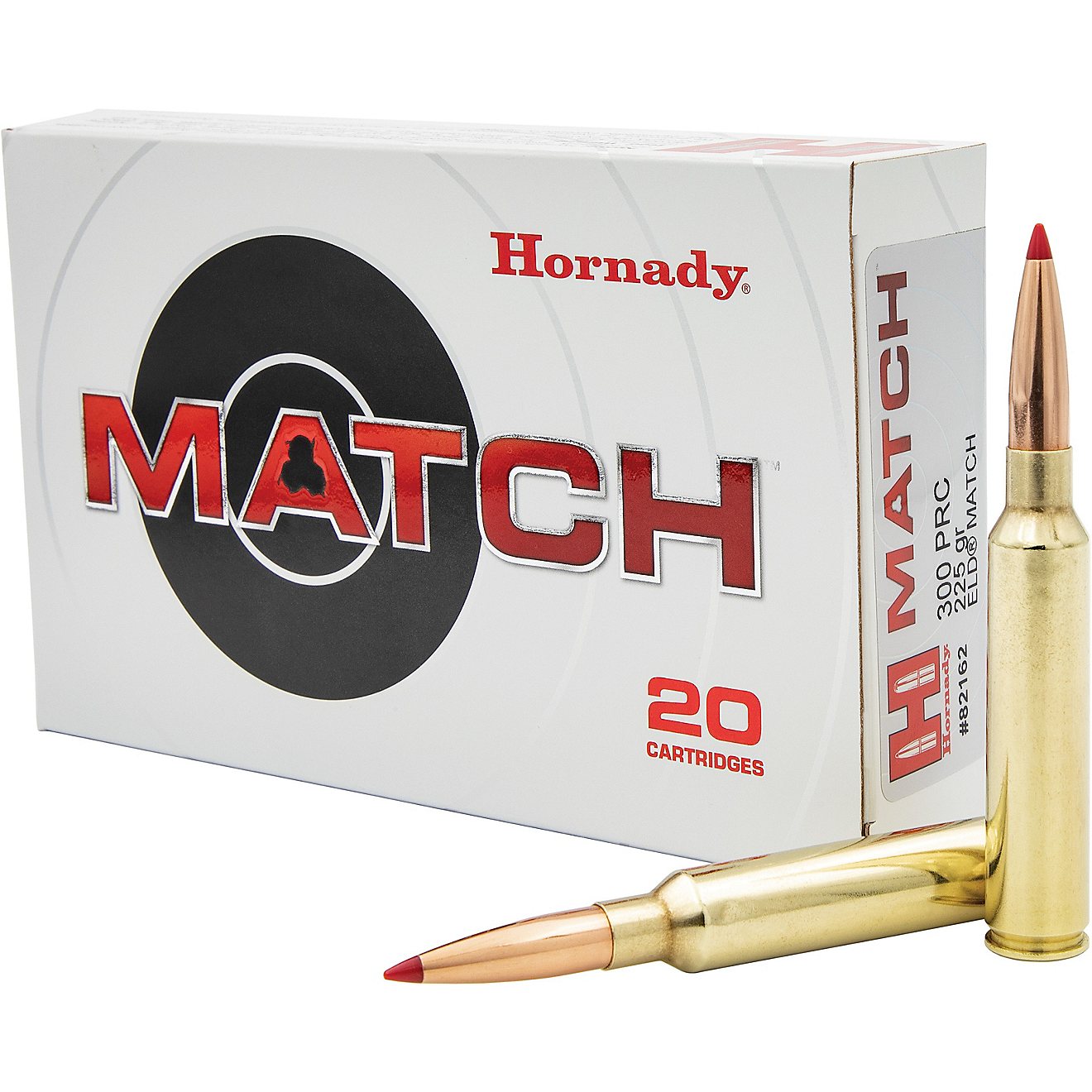 Hornady Match 300 PRC 225-Grain ELD Rifle Ammunition - 20 Rounds                                                                 - view number 1