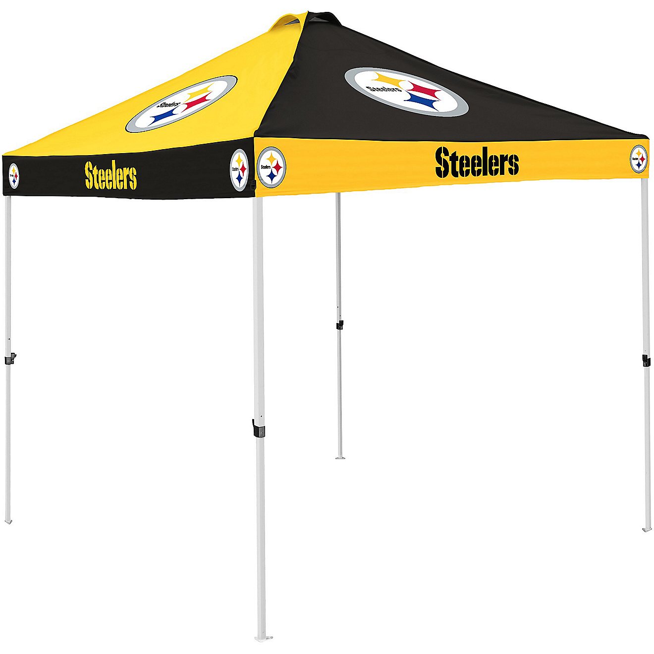 Logo Pittsburgh Steelers 9 ft x 9 ft Checkerboard Canopy                                                                         - view number 1