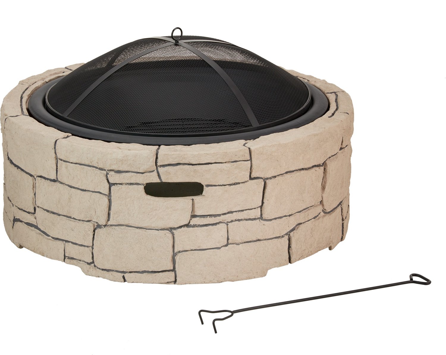 Mosaic 35 in Island Fire Pit | Academy