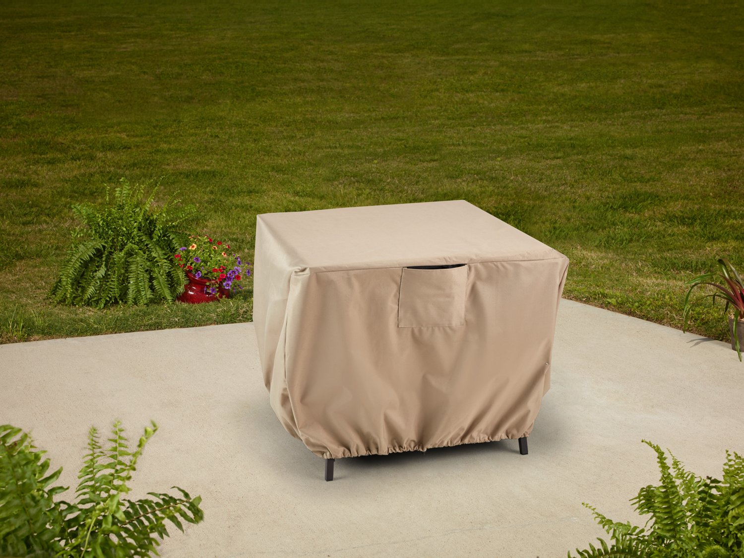 Mosaic 36 in Square Fire Pit Cover Academy