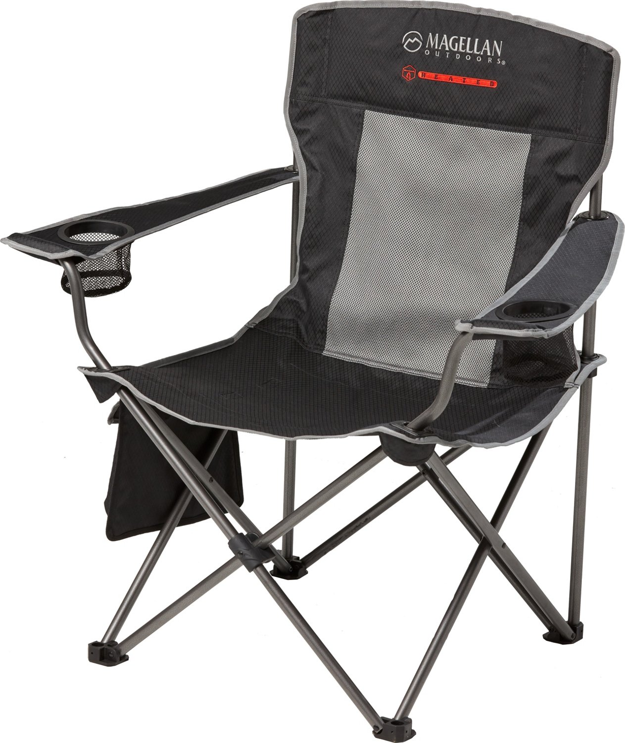 Magellan Outdoors Heated Quad Folding Chair | Academy