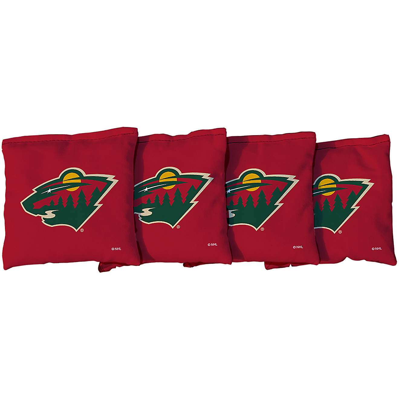 Victory Tailgate Minnesota Wild Regulation Corn-Filled Cornhole Bags 4-Pack                                                      - view number 1