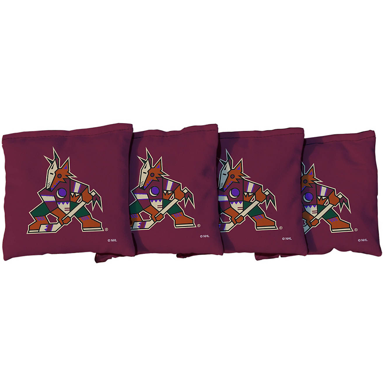 Victory Tailgate Arizona Coyotes Regulation Corn-Filled Cornhole Bags 4-Pack                                                     - view number 1