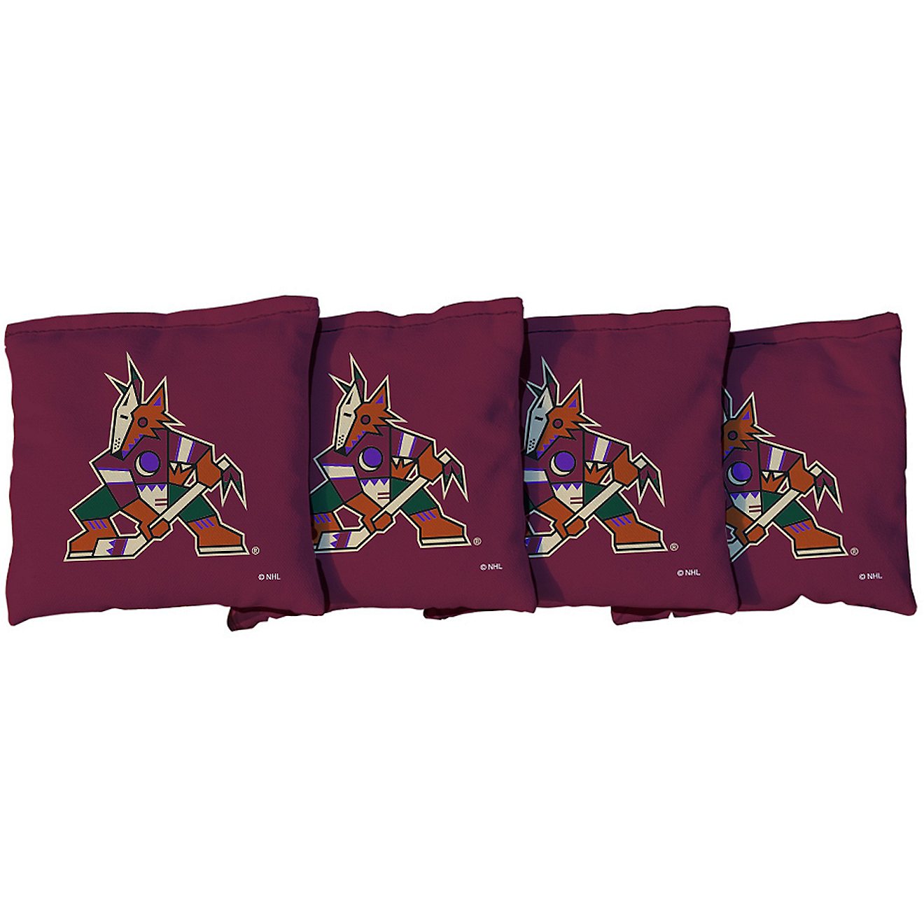 Victory Tailgate Arizona Coyotes Regulation Corn-Filled Cornhole Bags 4-Pack                                                     - view number 1