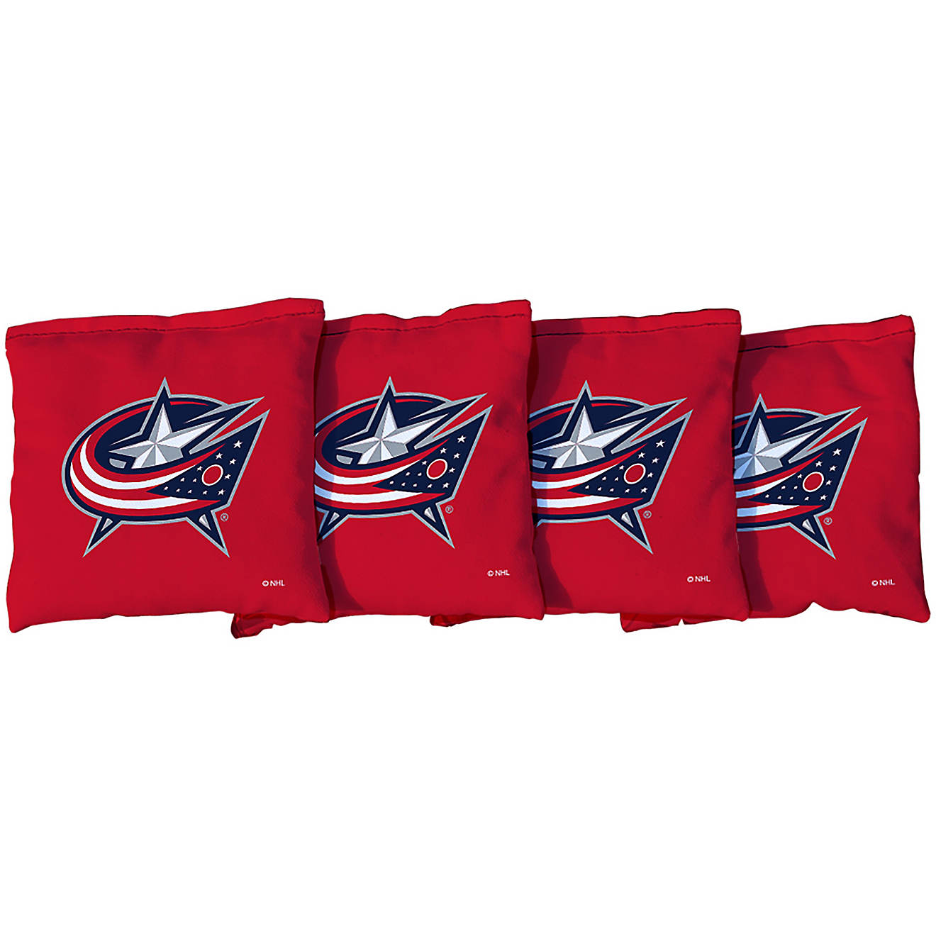 Victory Tailgate Columbus Blue Jackets Regulation Corn-Filled Cornhole Bags 4-Pack                                               - view number 1