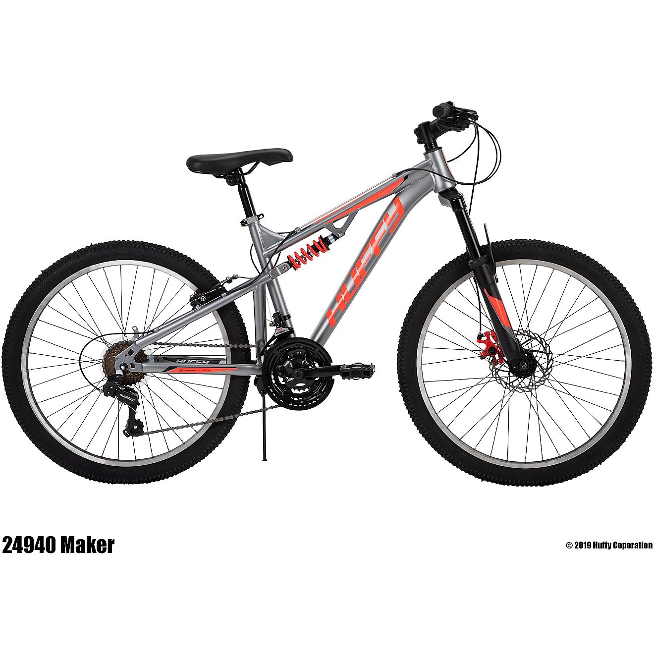 Huffy Boys' Marker 24 in 21-Speed Mountain Bike                                                                                  - view number 1