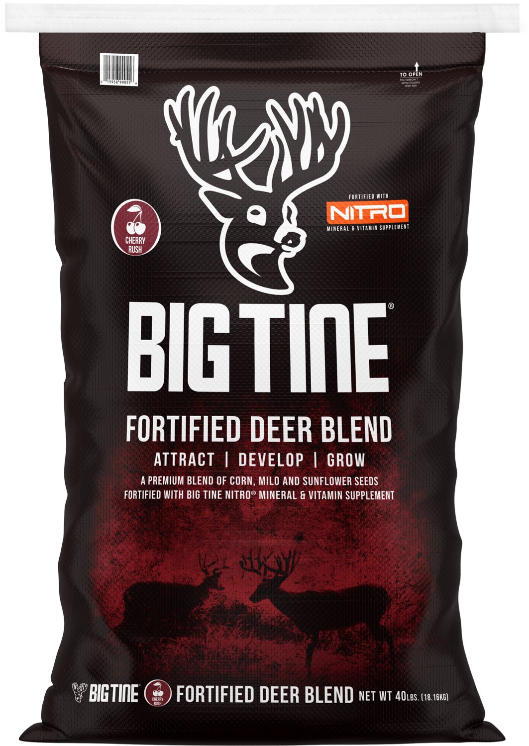 Big Tine Protein Plus Nitro Fortified 40 lb Deer Blend                                                                          