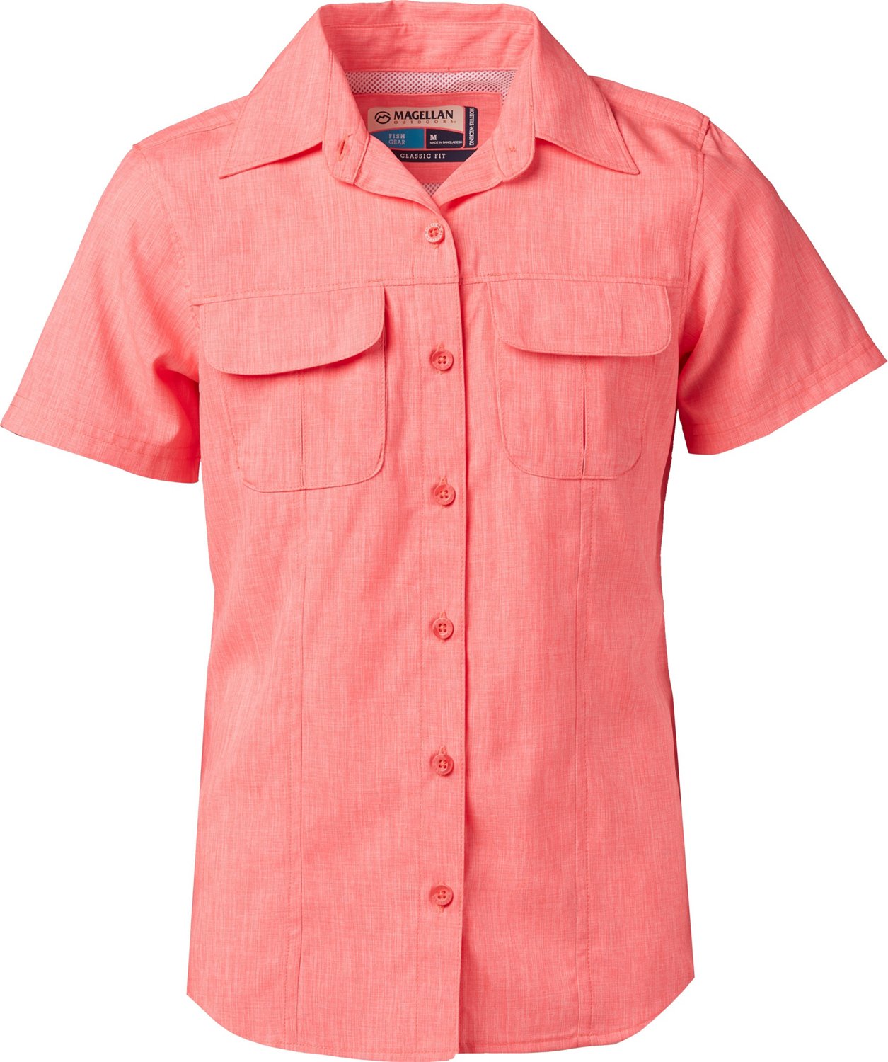 Magellan Outdoors Girls' Aransas Pass Fishing Shirt Academy