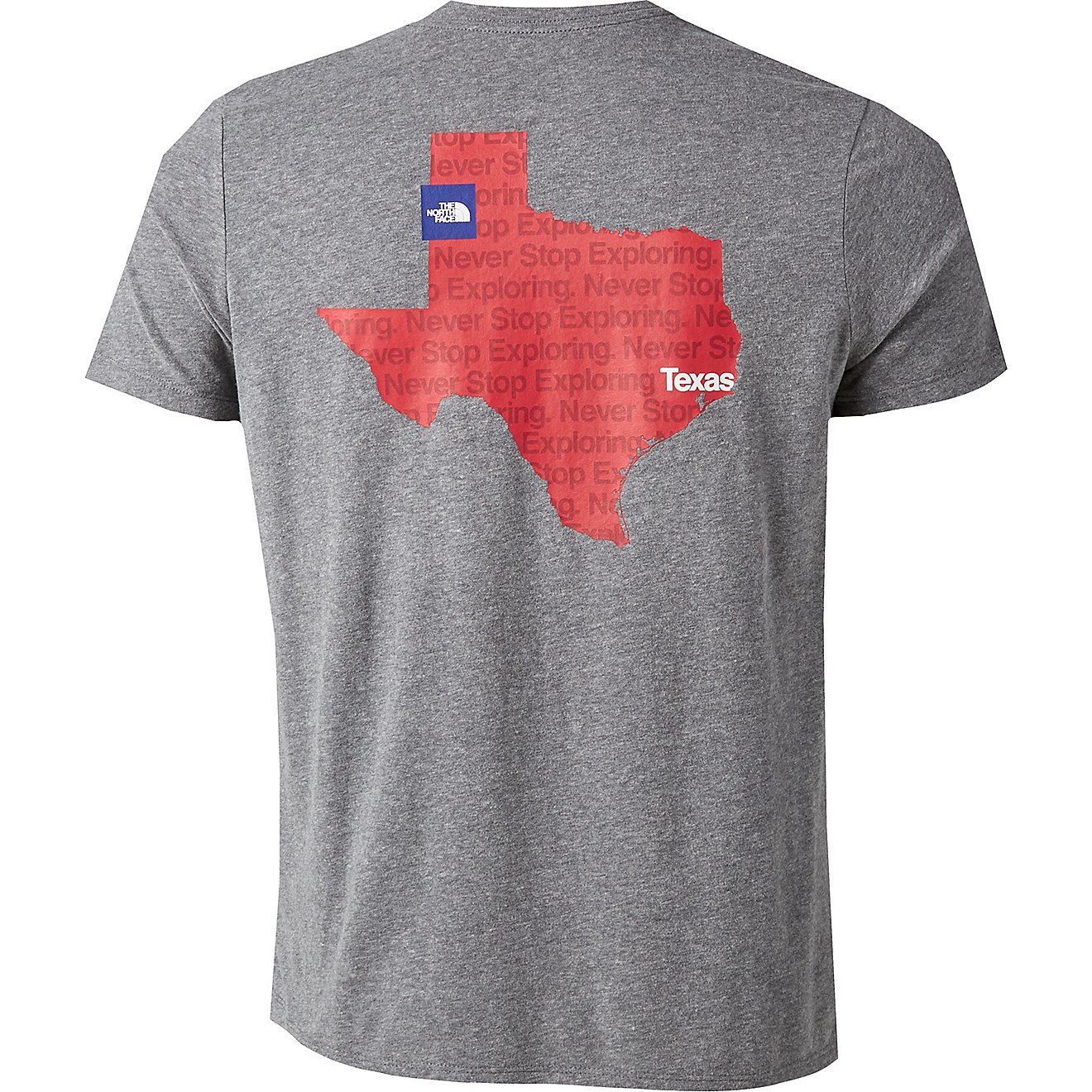 The North Face Men's Texas State Pride Logo Graphic T-shirt                                                                      - view number 1