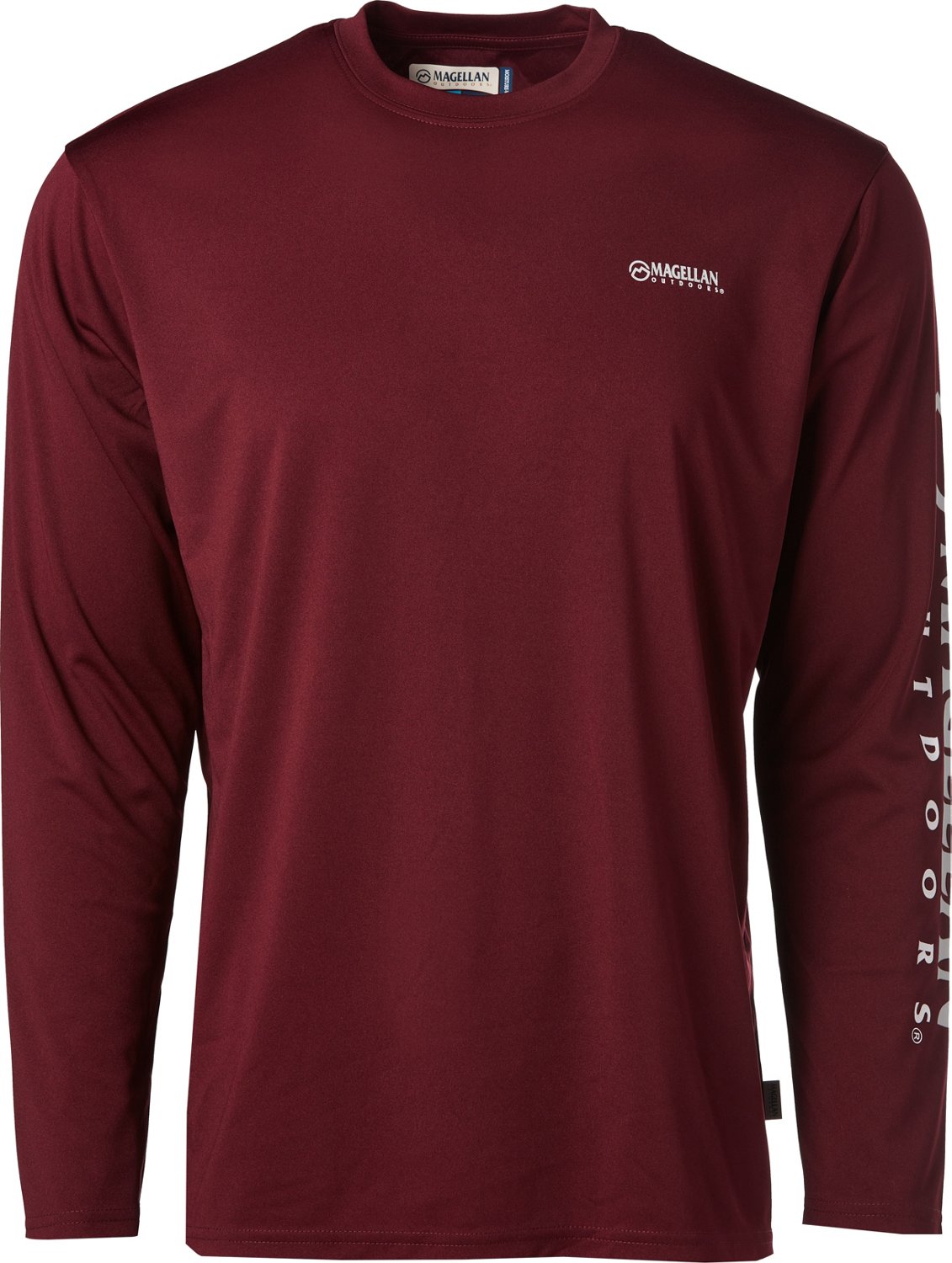 Magellan Outdoors Men's Casting Crew Long Sleeve Fishing Shirt                                                                  