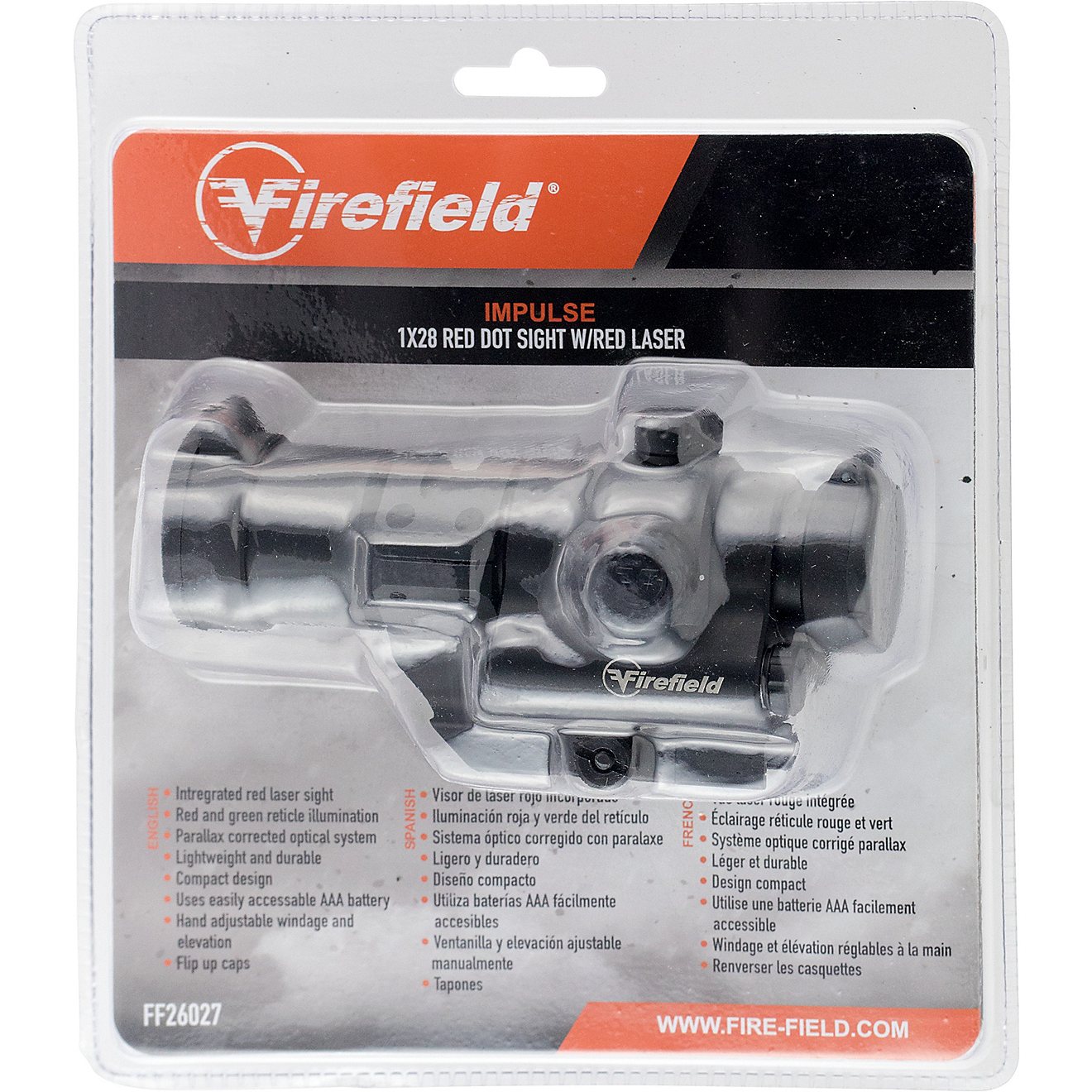 Firefield Impulse Red Dot Sight with Red Laser                                                                                   - view number 1
