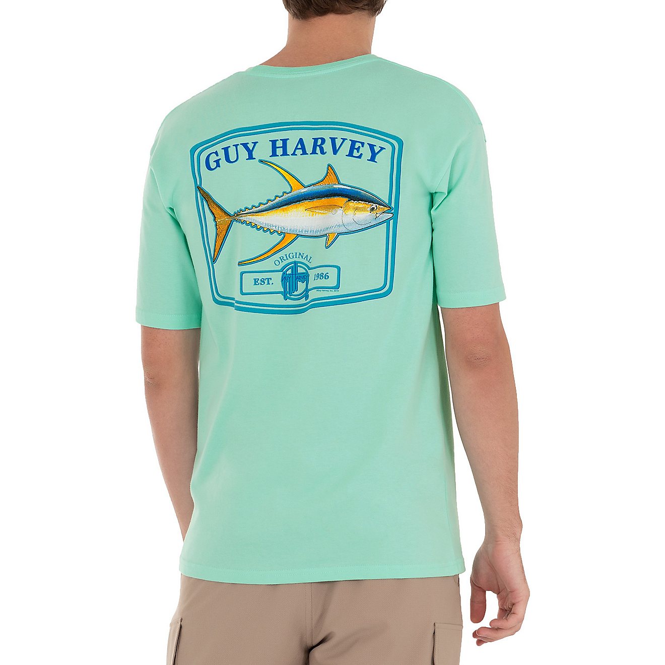Guy Harvey Men's Core Tuna Graphic T-shirt                                                                                       - view number 1