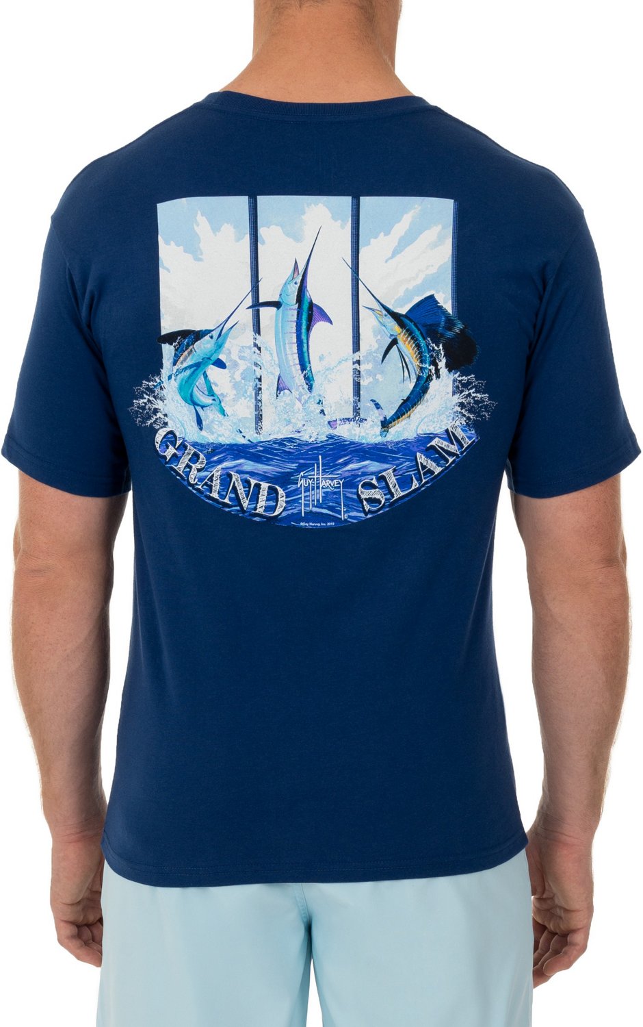 Guy Harvey Men's Offshore Haul Grand Slam Graphic T-shirt | Academy