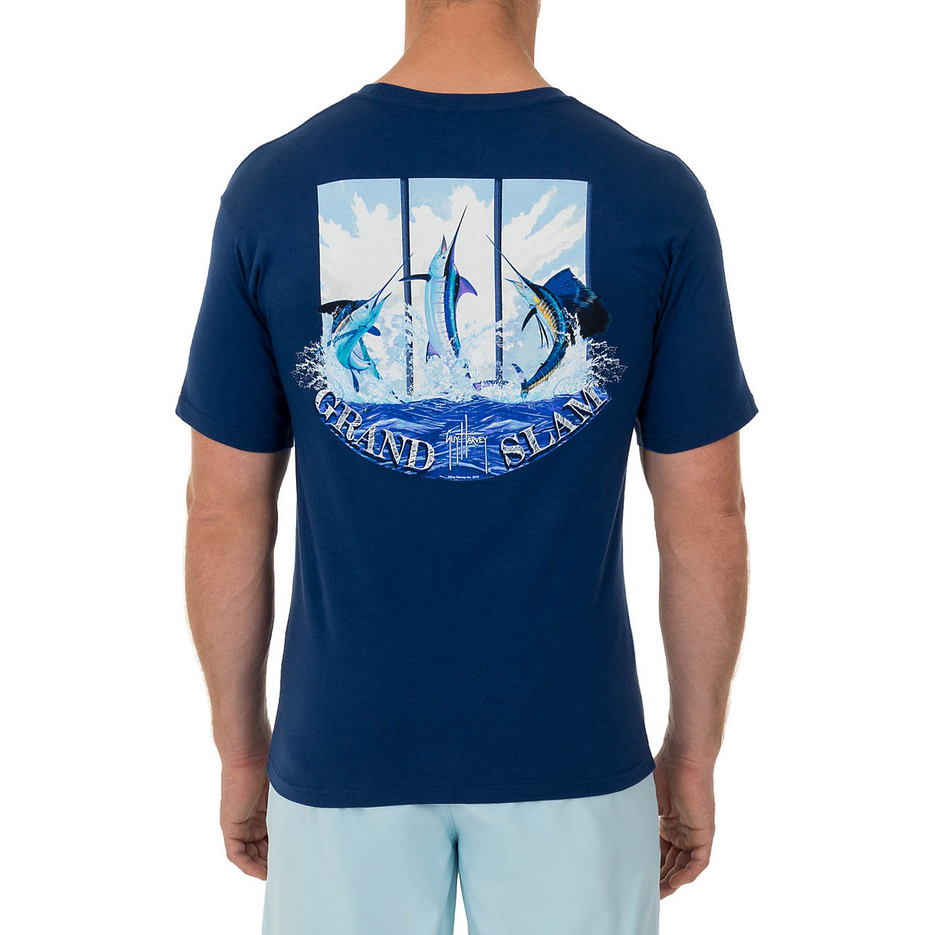 Guy Harvey Men's Offshore Haul Grand Slam Graphic T-shirt                                                                        - view number 1