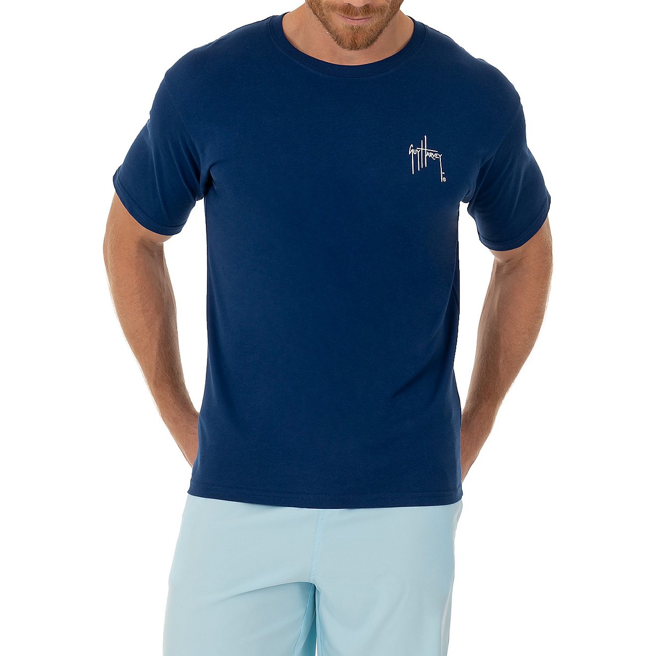 Guy Harvey Men's Offshore Haul Grand Slam Graphic T-shirt                                                                        - view number 3