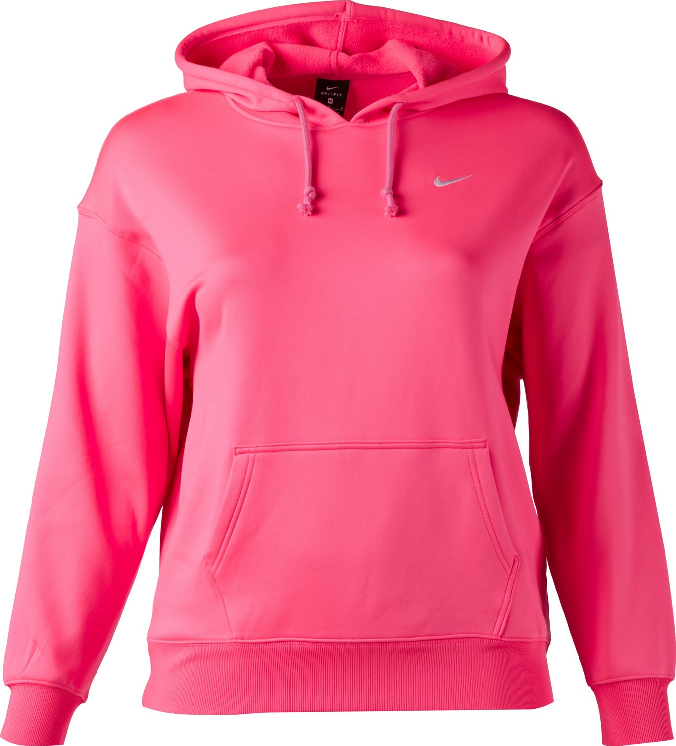pink nike pullover women's