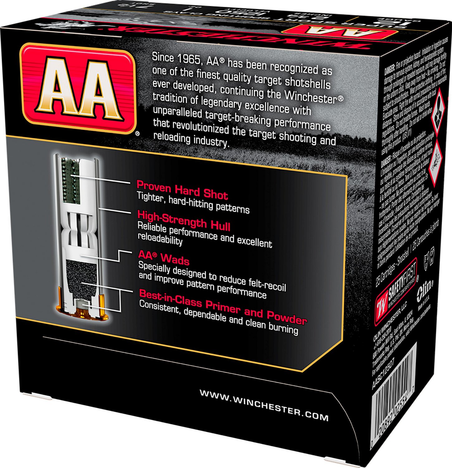 Winchester Super Sport Sporting Clays 12 Gauge Shotshells 25 Rounds Academy