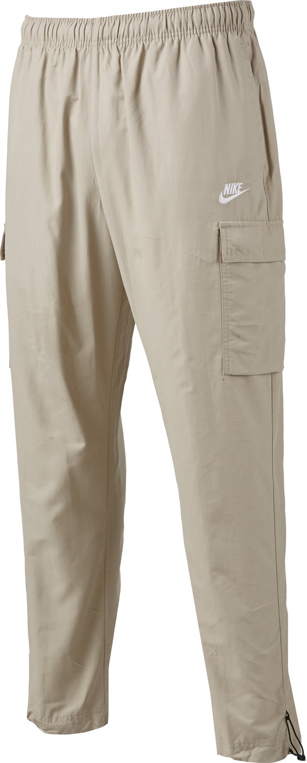 woven cargo track pants
