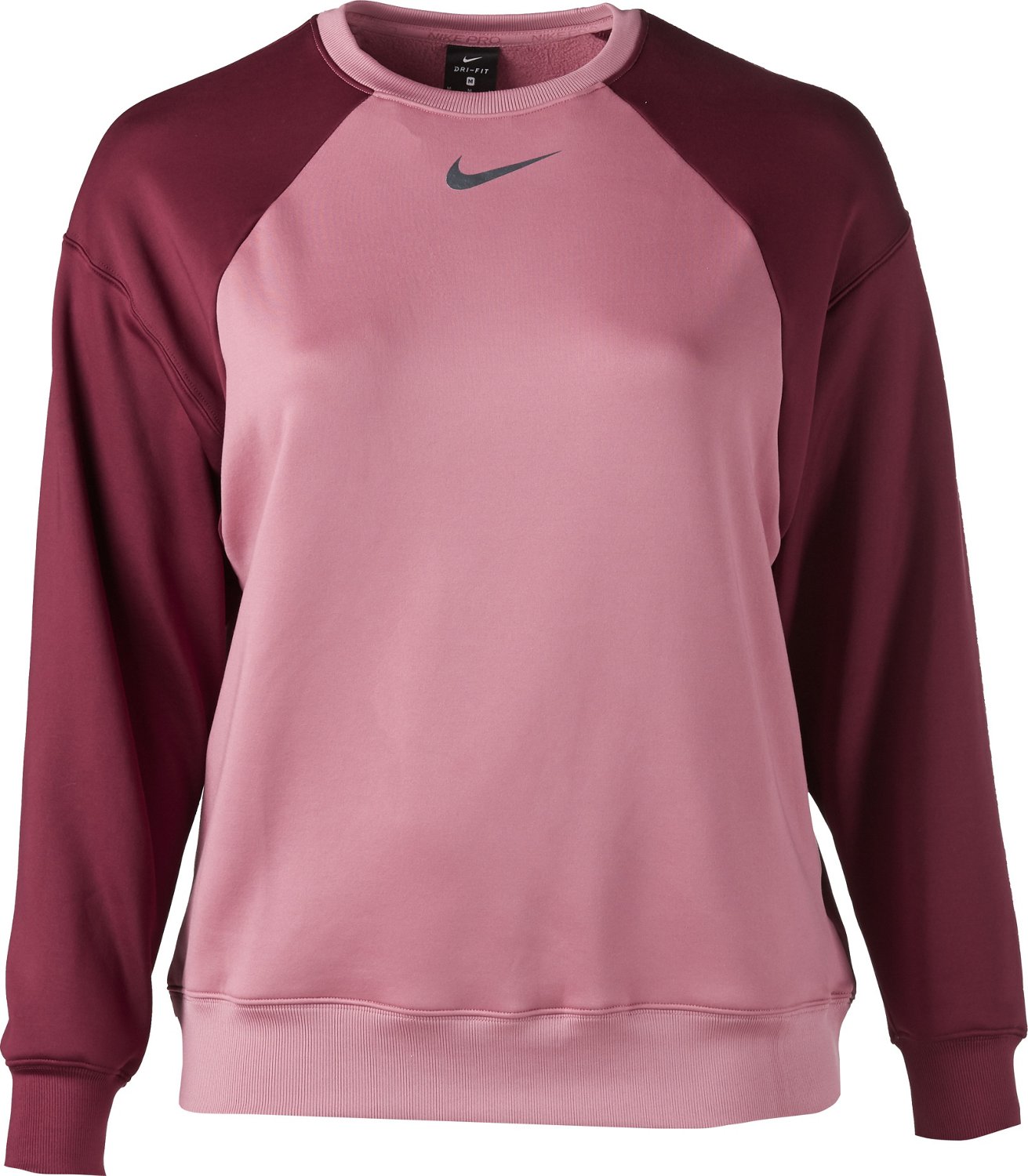 metallic red bronze nike shirt