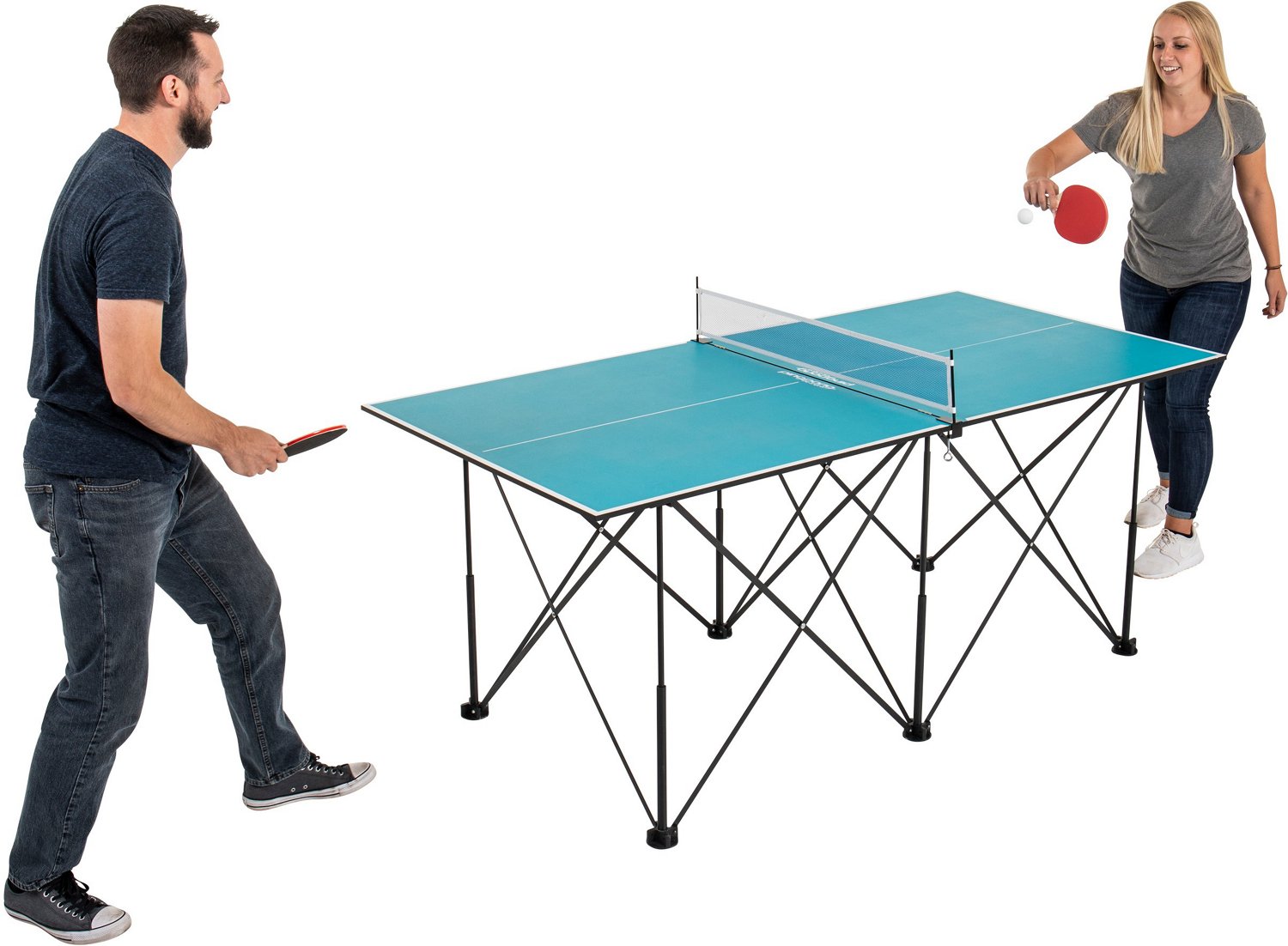 Ping Pong 3 in 1 Pop Up Table Tennis Set Academy