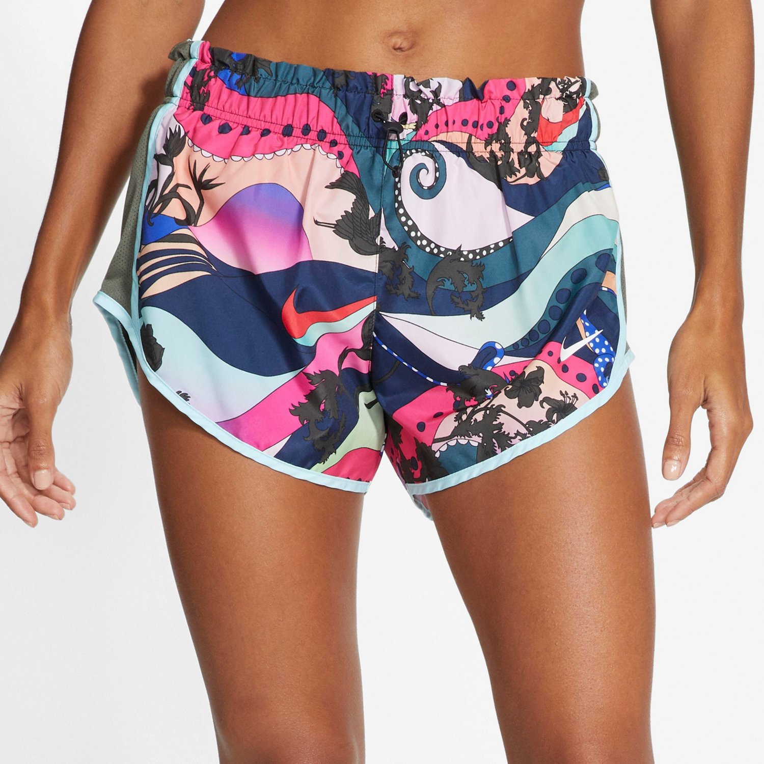 nike printed running shorts