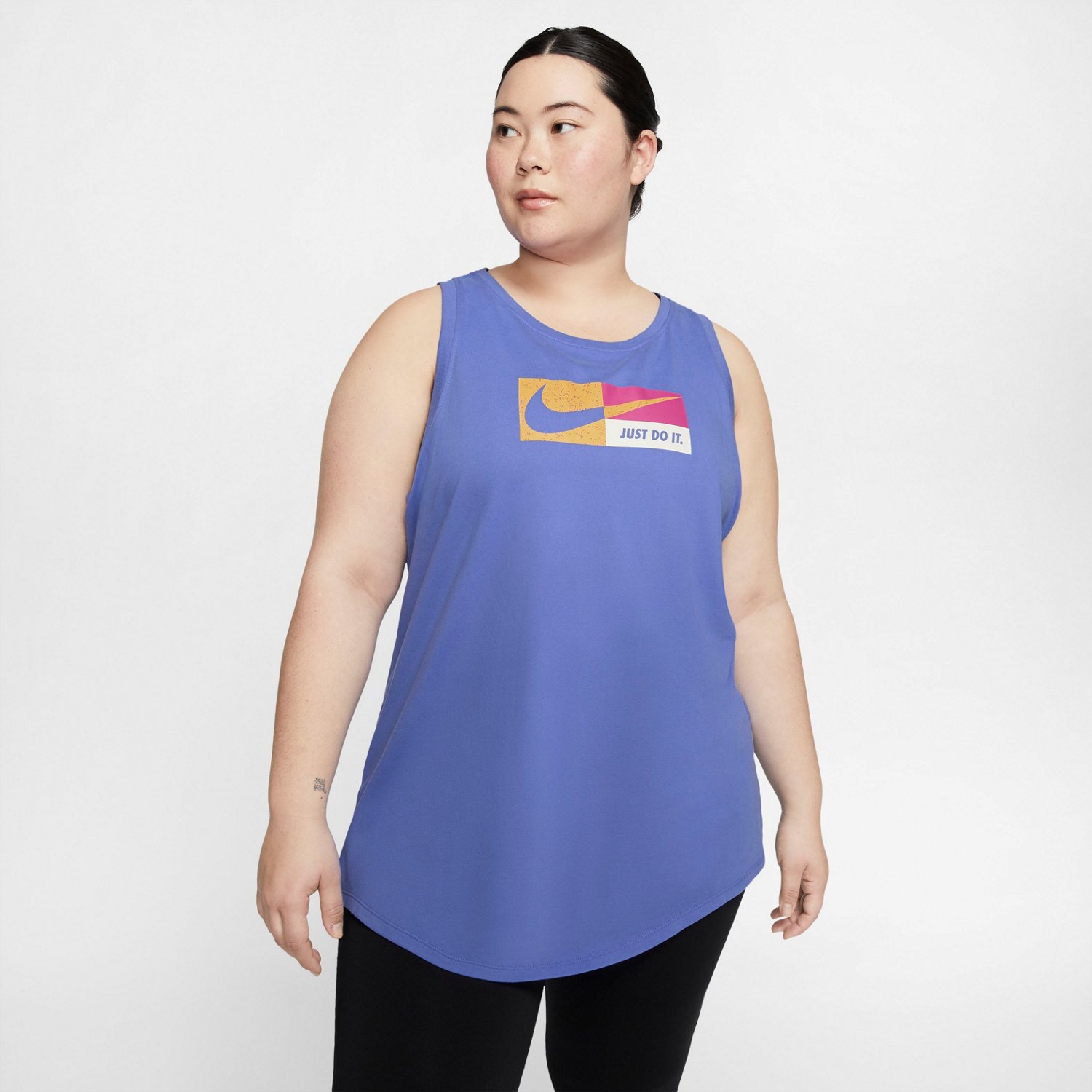 nike women's plus size tank tops