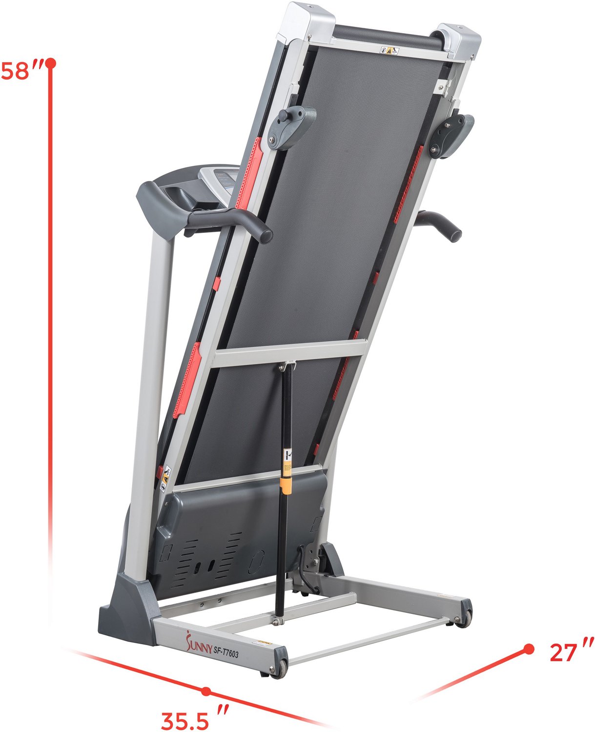 Sunny Health & Fitness SFT7603 Motorized Treadmill Academy