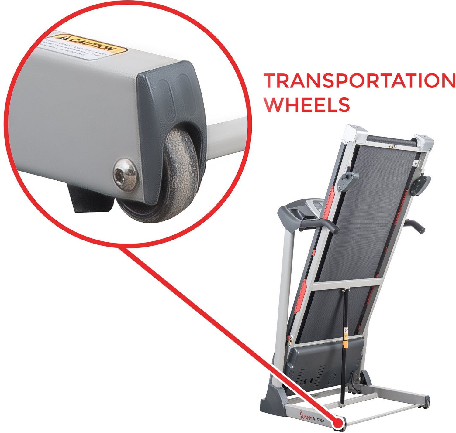 Sunny Health & Fitness SFT7603 Motorized Treadmill Academy