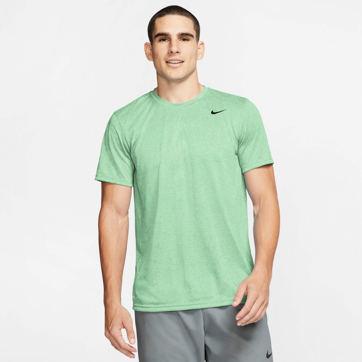 nike athlete t shirt green