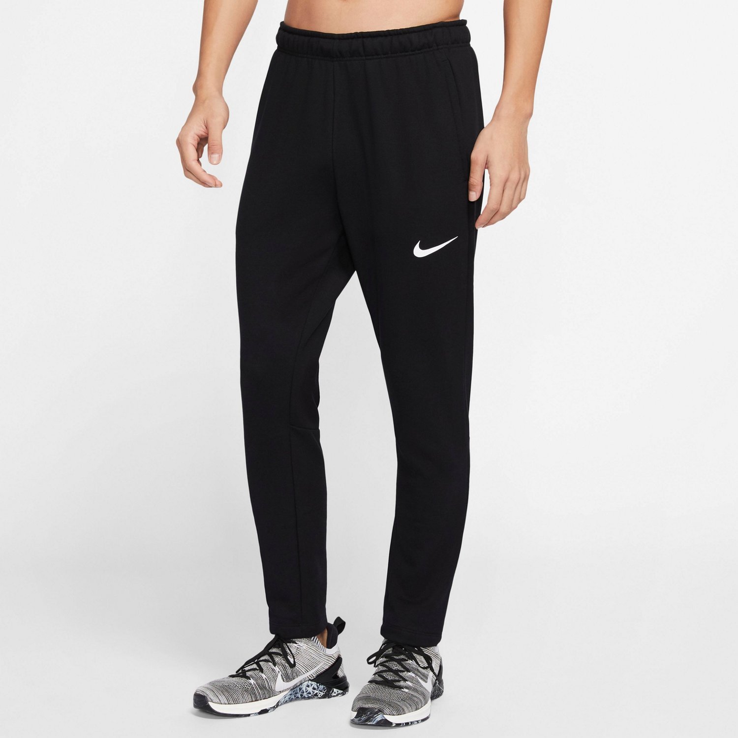 nike men's dry tapered fleece pants