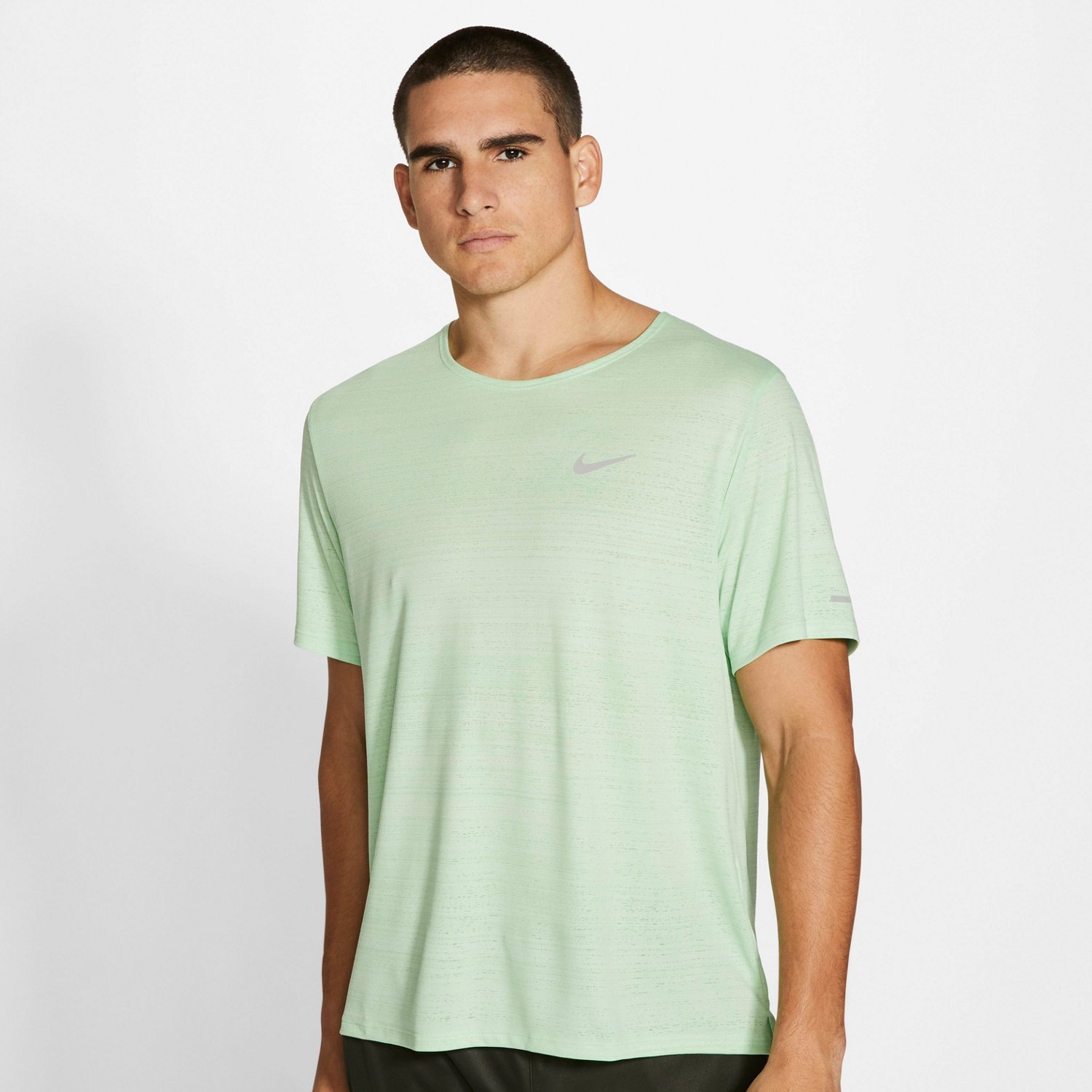 Nike Men's DriFIT Miler Running Tshirt Academy
