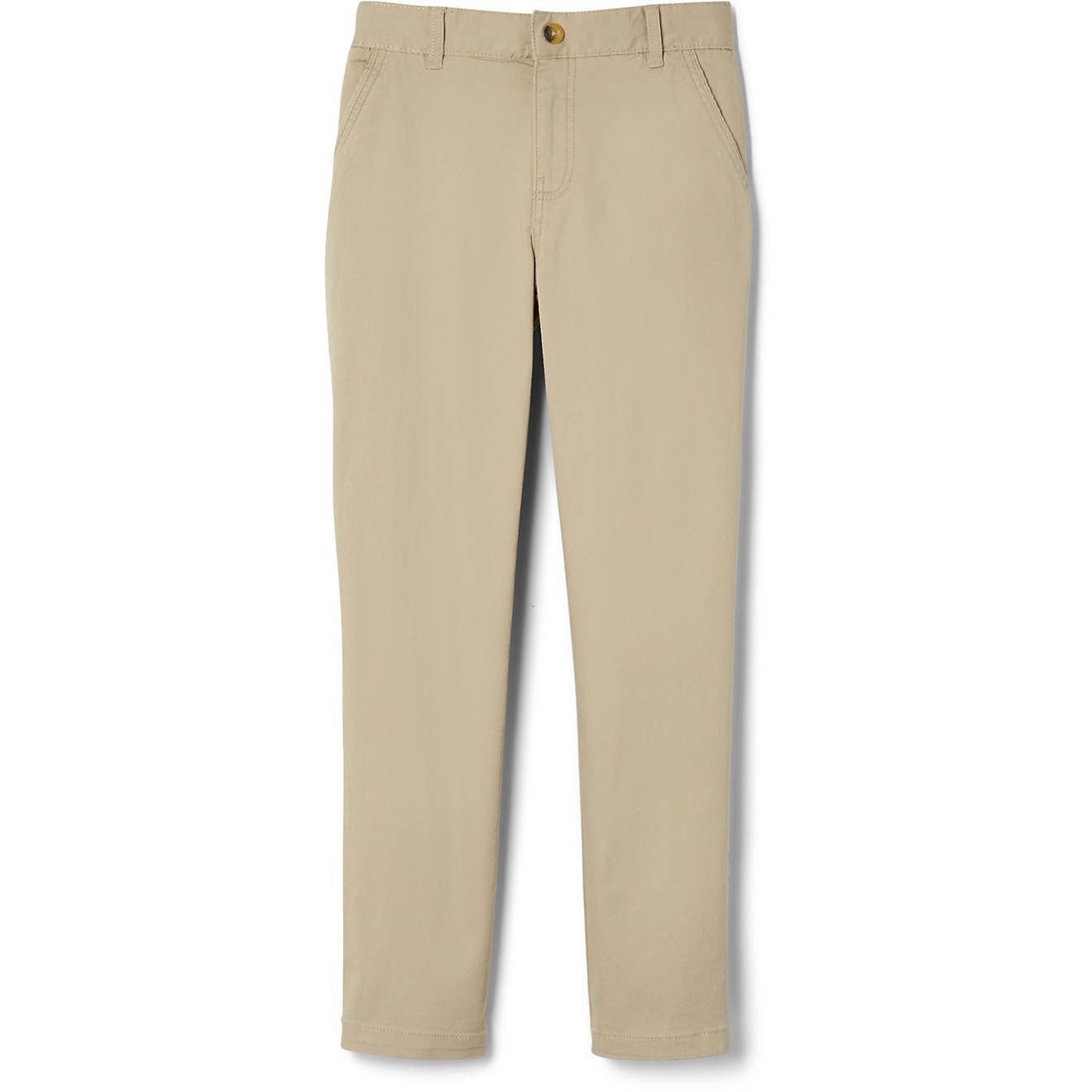 French Toast Men's At School Stretch Straight Fit Chino Pants                                                                    - view number 1