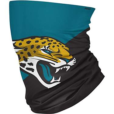 Forever Collectibles Adults' Jacksonville Jaguars Big Logo Gaiter Scarf                                                         