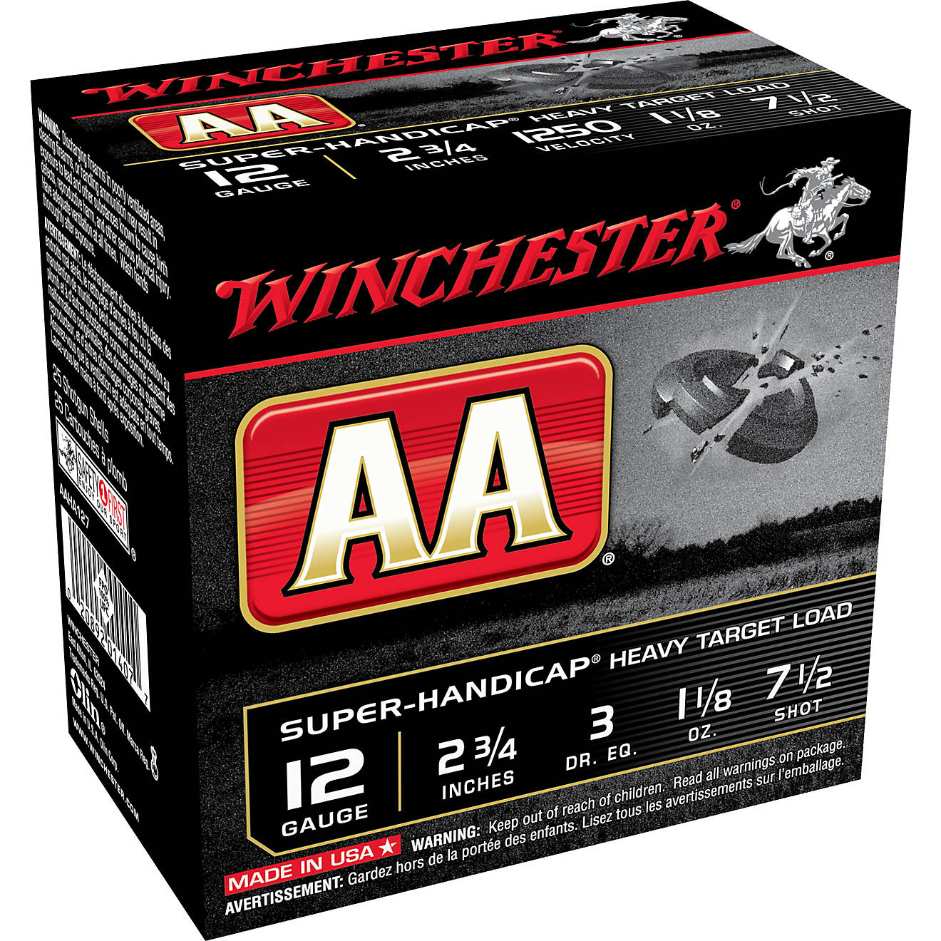 Winchester AA 12 Gauge Shotshells - 100 Rounds                                                                                   - view number 1