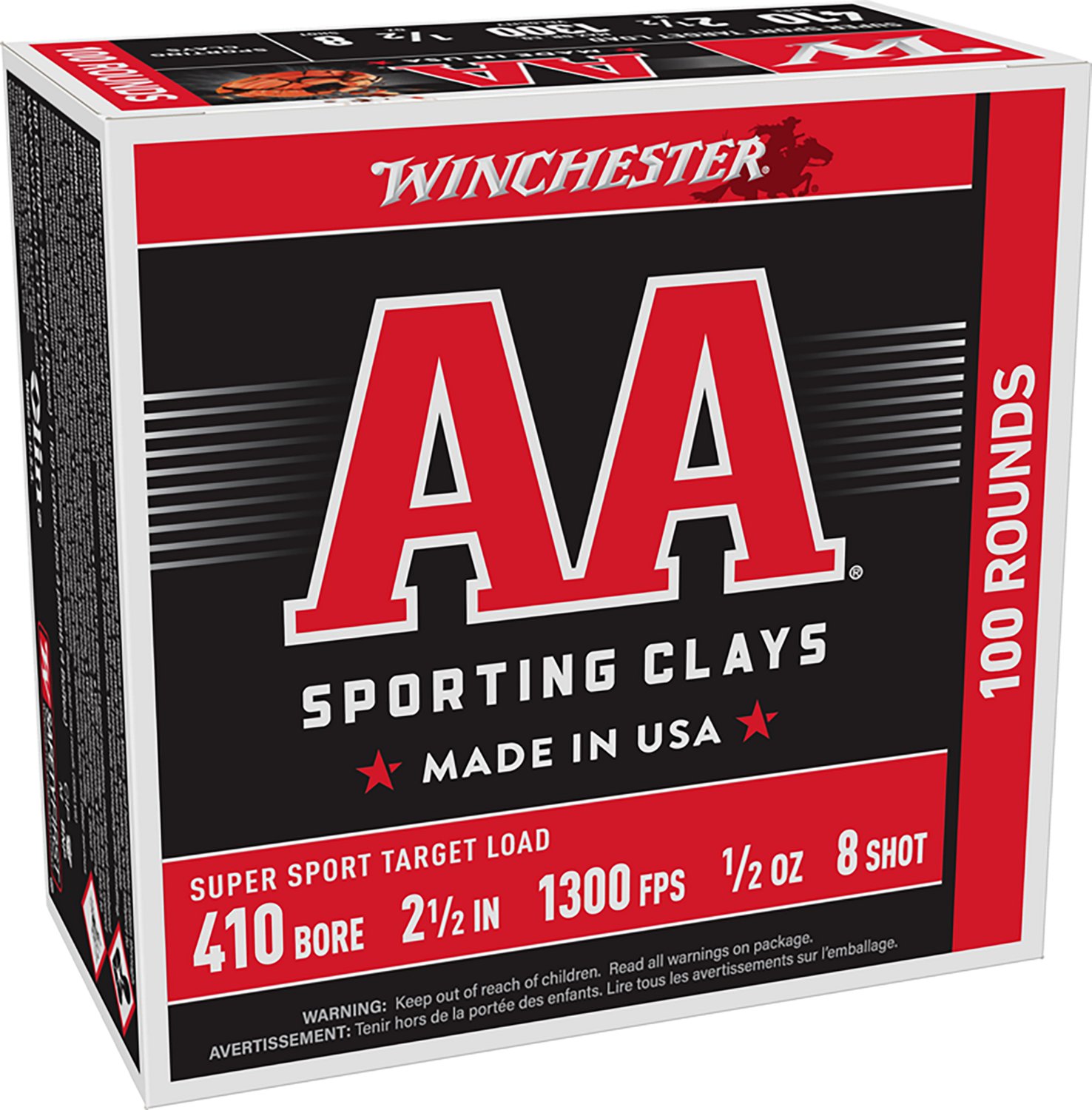 Winchester AA Sporting Clays .410 Bore Shotshells Academy