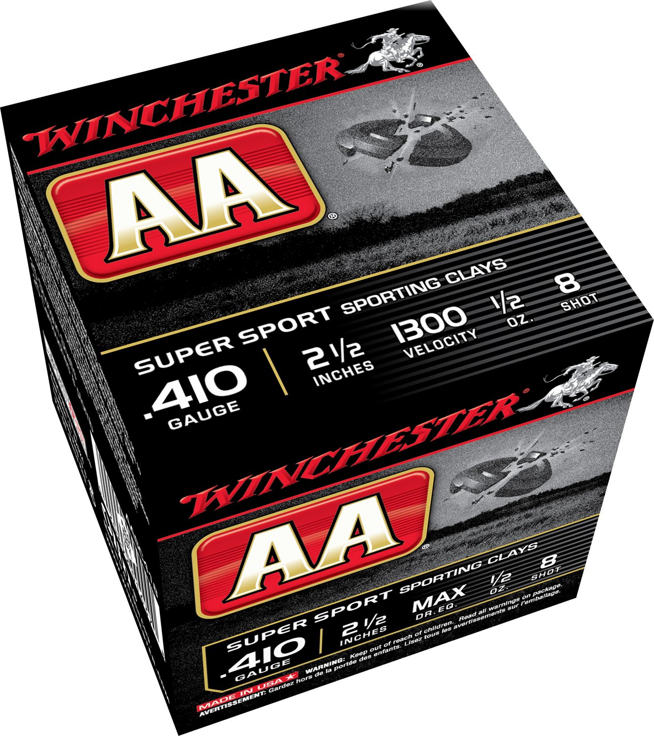 Winchester AA Sporting Clays .410 Bore Shotshells Academy