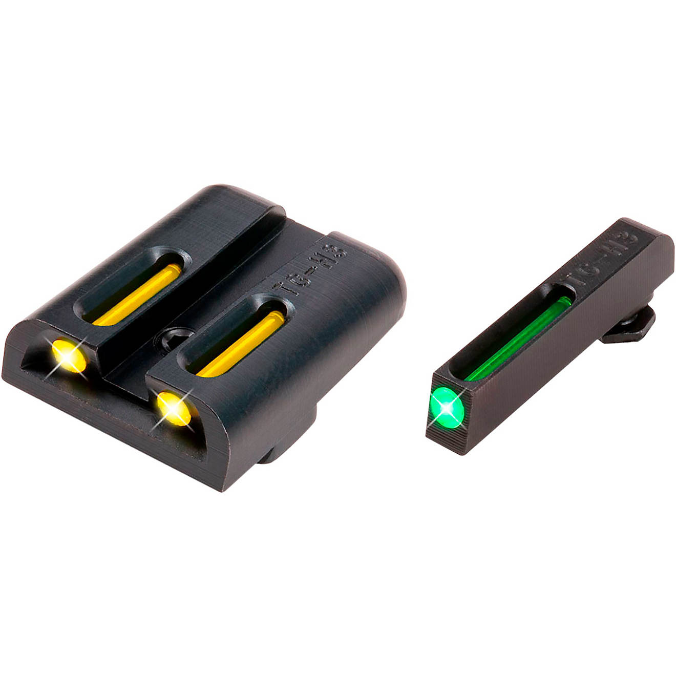 Truglo TG131GT2Y Brite-Site TFO Fiber Optic Sights                                                                               - view number 1