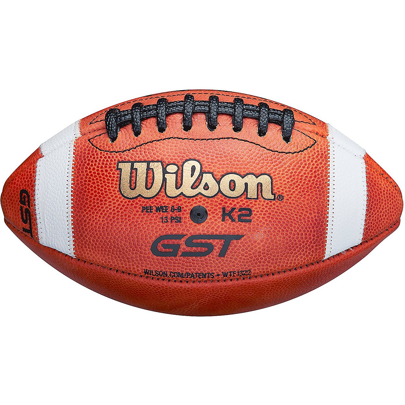 Wilson GST Composite K2 Pee Wee Football WTF1782 for sale online 