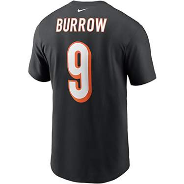 Nike Men's Cincinnati Bengals Joe Burrow 9 T-shirt                                                                              