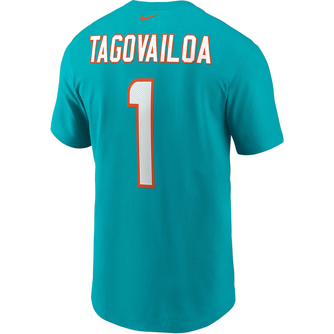 Nike Men's Miami Dolphins Tua Tagovailoa 1 T-shirt                                                                               - view number 1