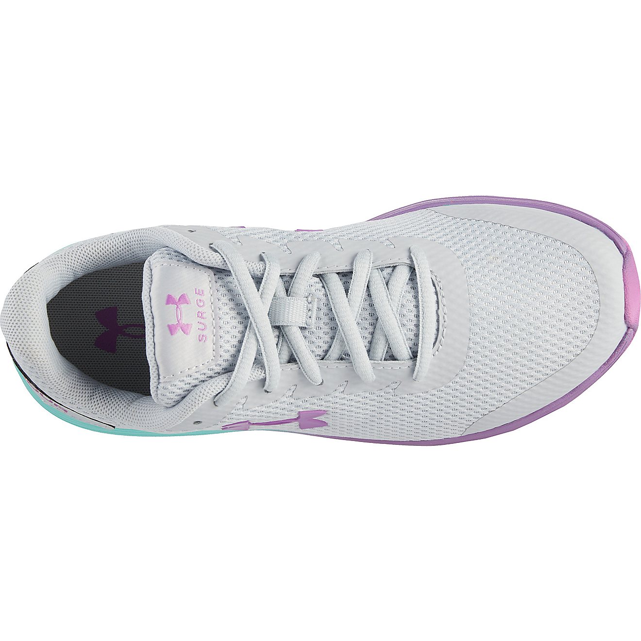 Under Armour Girls' Grade School Surge Prism Fade 2 Running Shoes                                                                - view number 3
