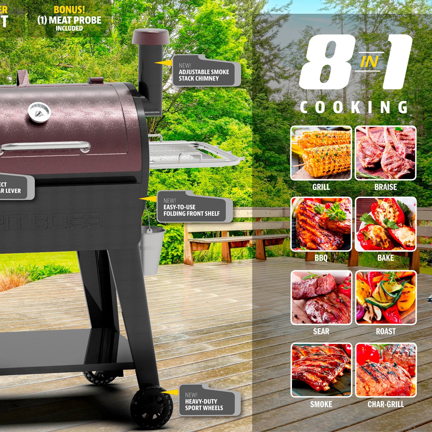 Pit Boss PB820D3 Pellet Grill Academy
