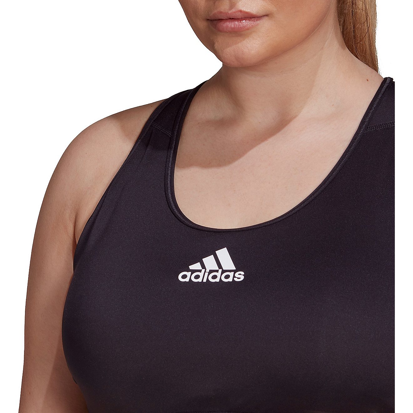 adidas Women's Alphaskin Plus Don't Rest Padded Sports Bra                                                                       - view number 4