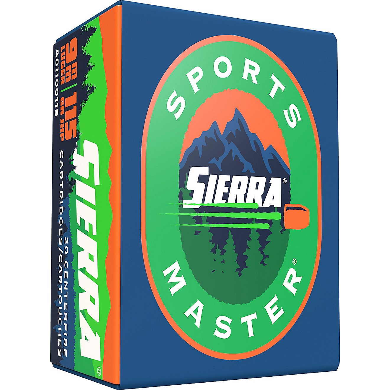 Sierra Sports Master 9mm Luger JHP Ammunition - 20 Rounds                                                                        - view number 1