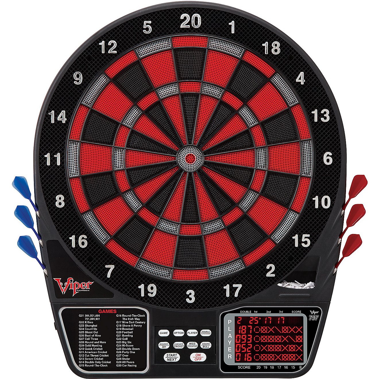 Viper 797 Electronic Dartboard                                                                                                   - view number 2