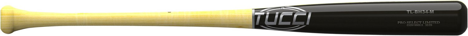 Tucci Adults' BH34 Pro Select Wood Baseball Bat Academy