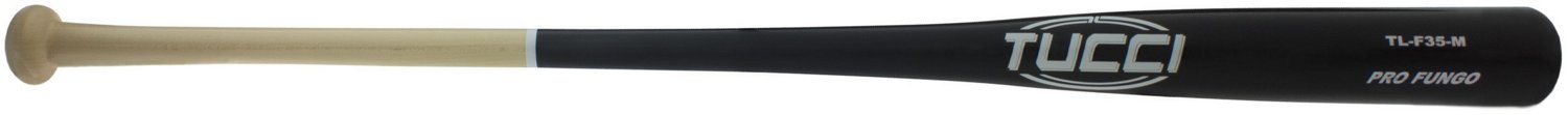 Tucci Adults' F35 Fungo Wood Baseball Training Bat Academy
