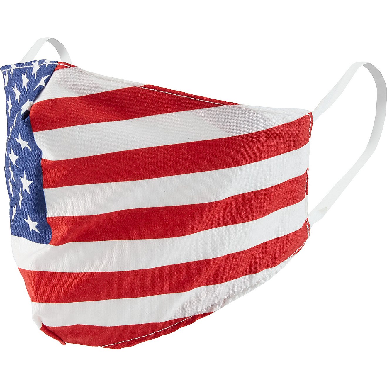 Cloudz Adults' USA Flag Reusable Face Covers                                                                                     - view number 1