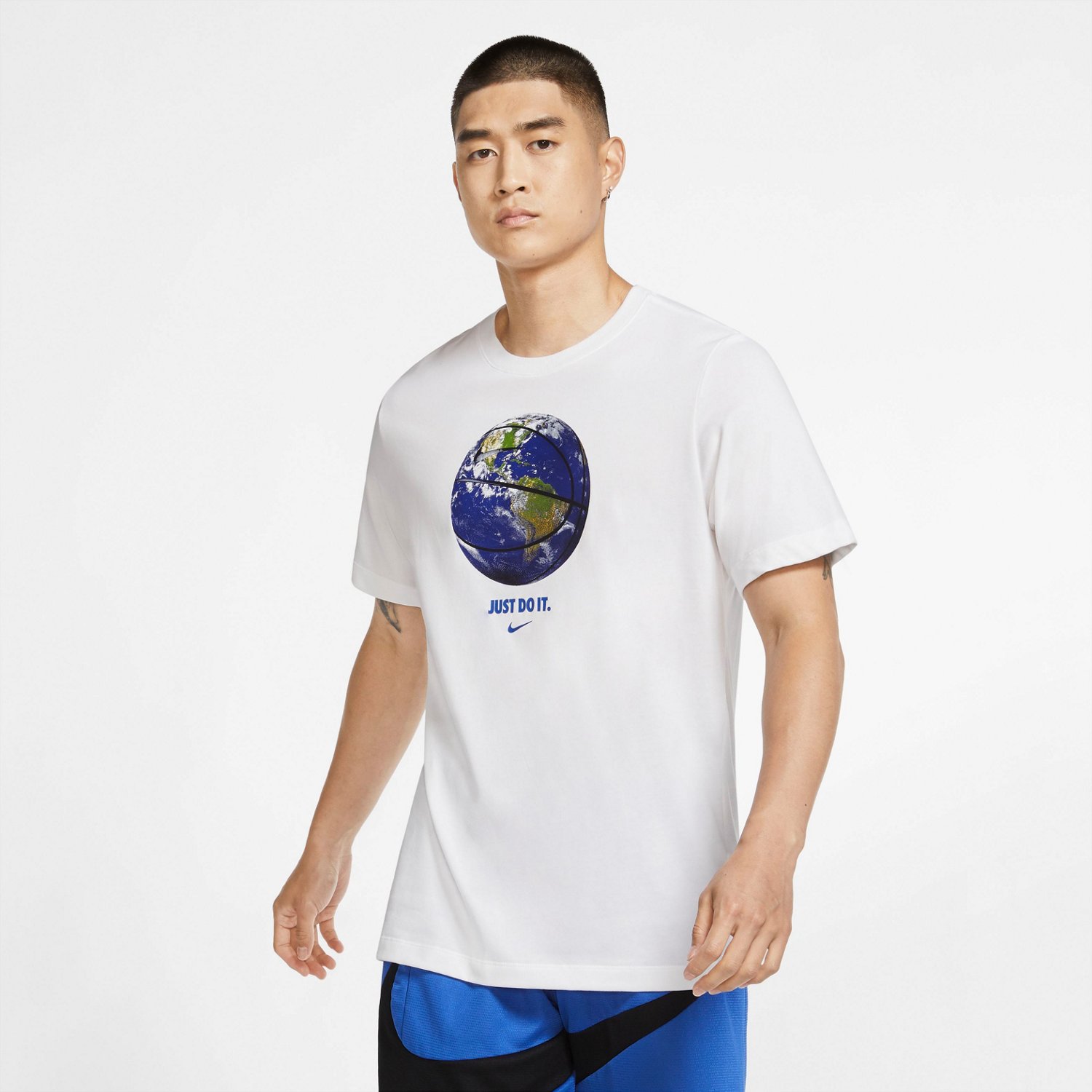 nike athlete t shirt white